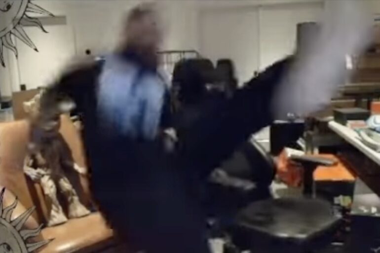 Post Malone backflip