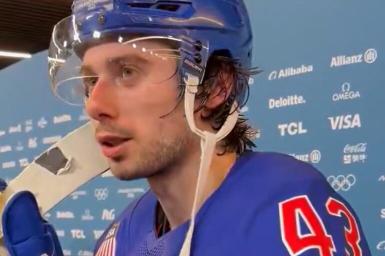 Quinn Hughes Team USA