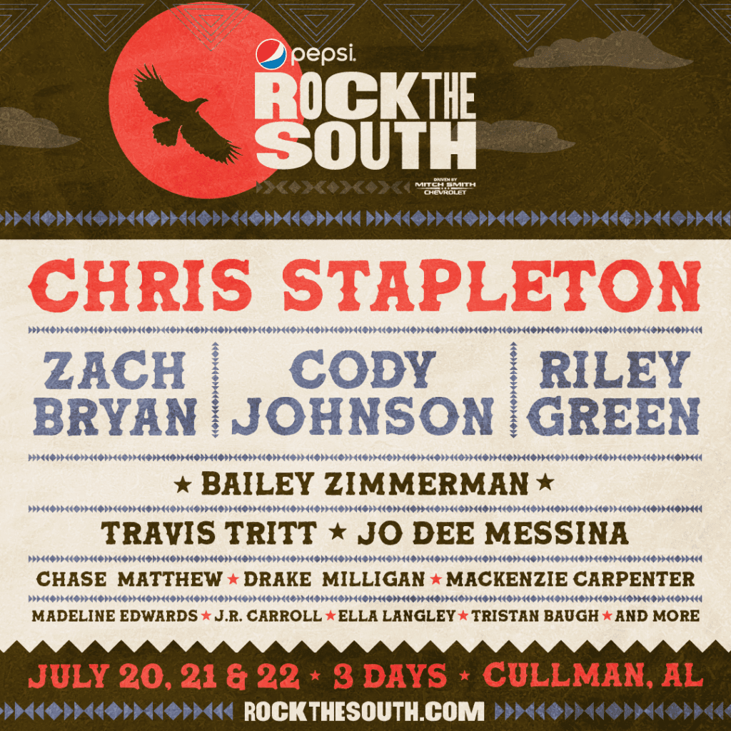 rock the south