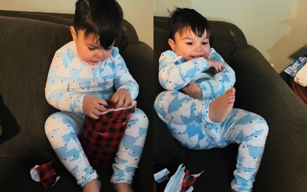 Little Boy Has Viral Reaction After Unwrapping A Bottle Of Ranch Dressing  On Christmas Morning | Whiskey Riff