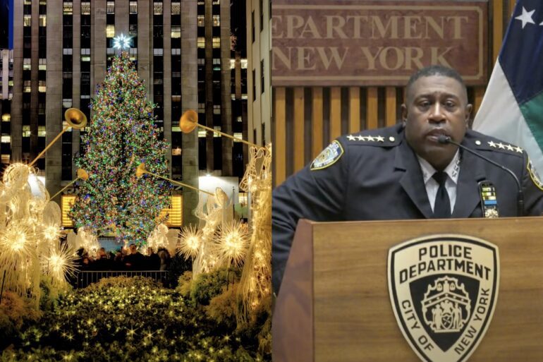 Rockefeller Center Christmas Tree NYPD