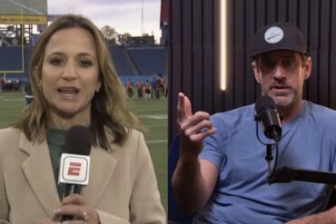Diana Russini Aaron Rodgers