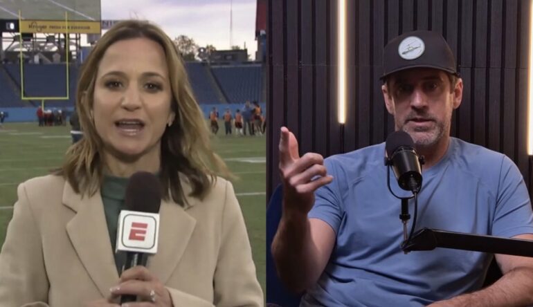 Diana Russini Aaron Rodgers