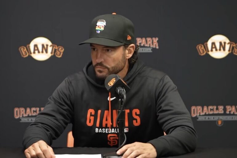 San Francisco Giants manager Tony Vitello