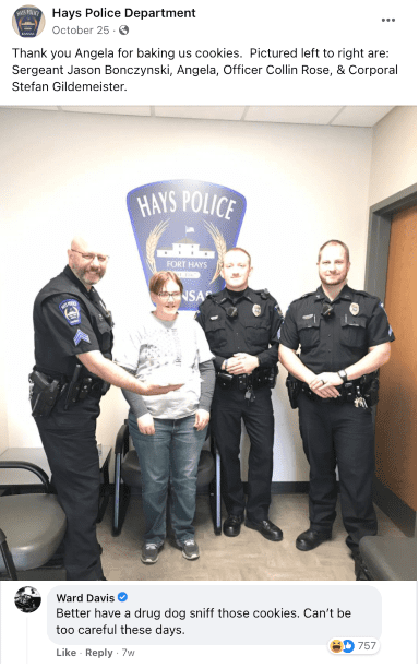 A group of police officers