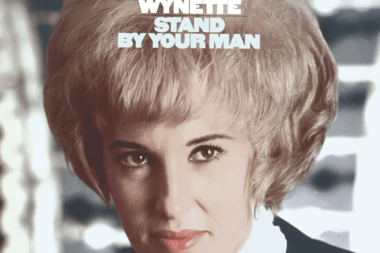 Tammy Wynette with red hair