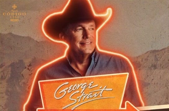 George Strait in a cowboy hat