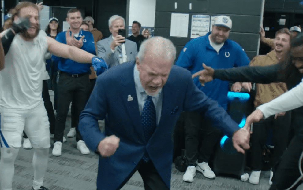 Jim Irsay Getting Down To Meek Mill In The Colts Locker Room Is An ...