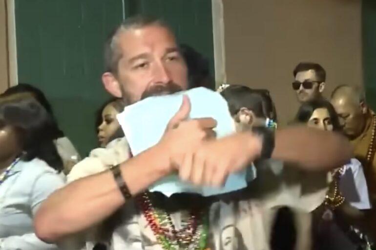 Shia LaBeouf Mardi Gras