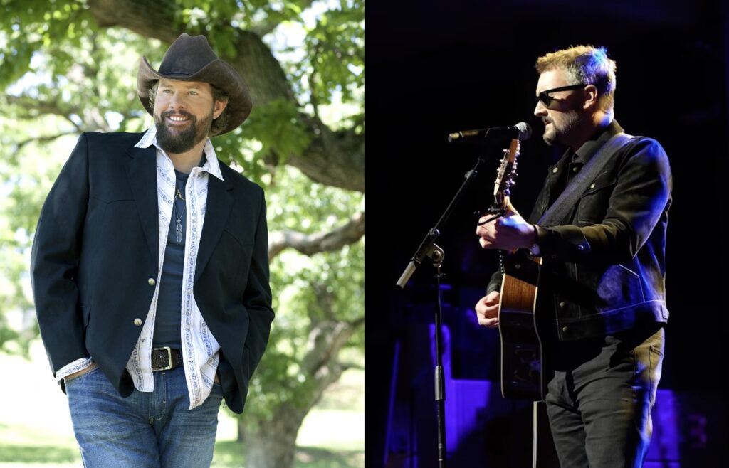 Eric Church Honors Toby Keith During Country Music Hall Of Fame ...