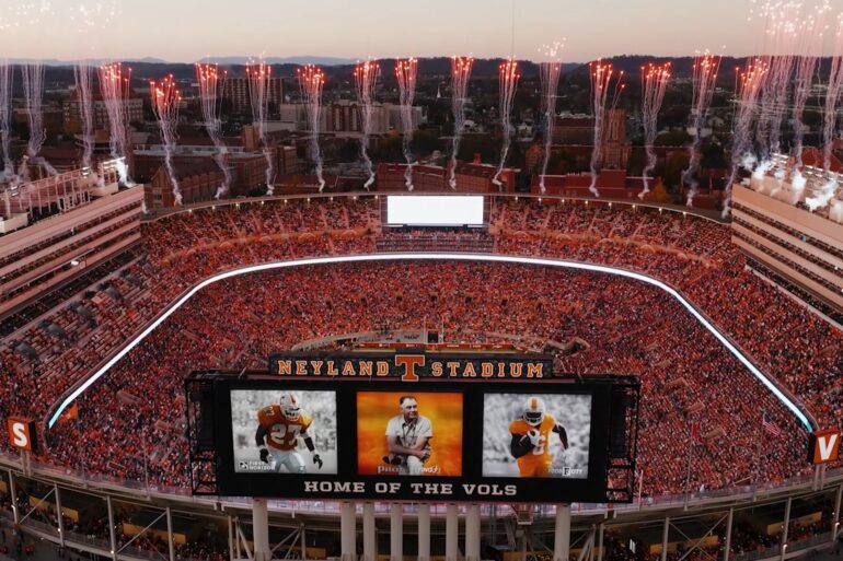 Tennessee Neyland Stadium on gameday