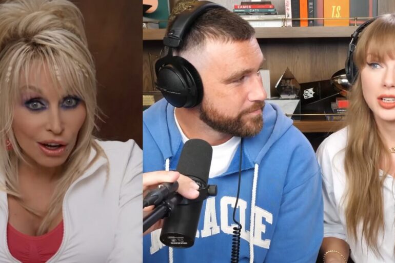 Dolly Parton Travis Kelce Taylor Swift