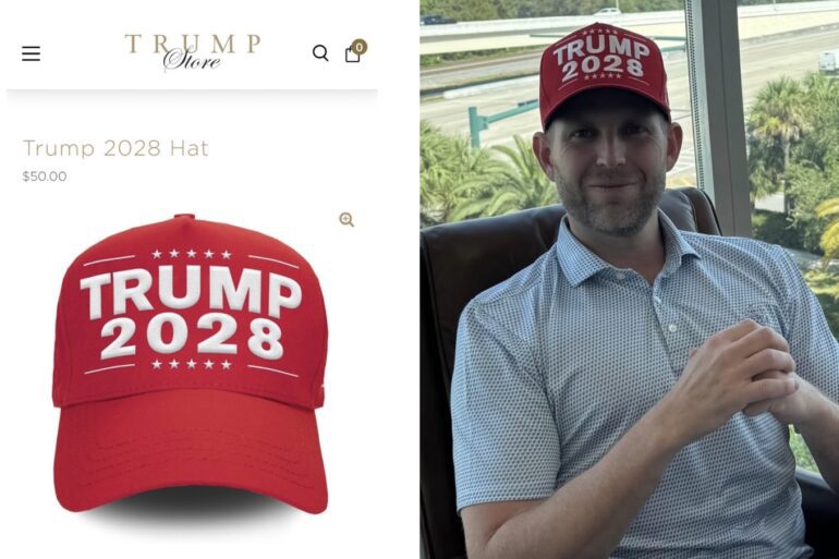 Donald Trump 2028 hat