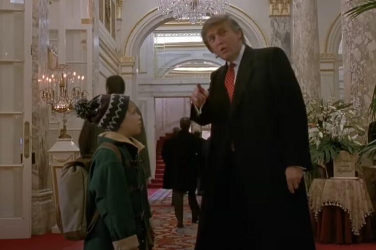 Home Alone Donald Trump