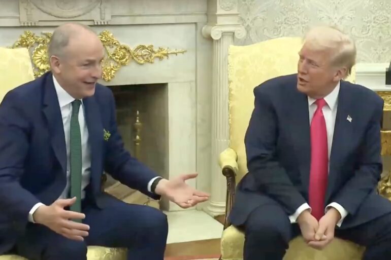 Donald Trump Irish PM
