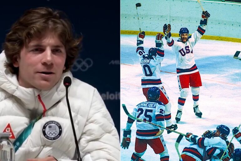 Hunter Hess Team USA Miracle on ICe