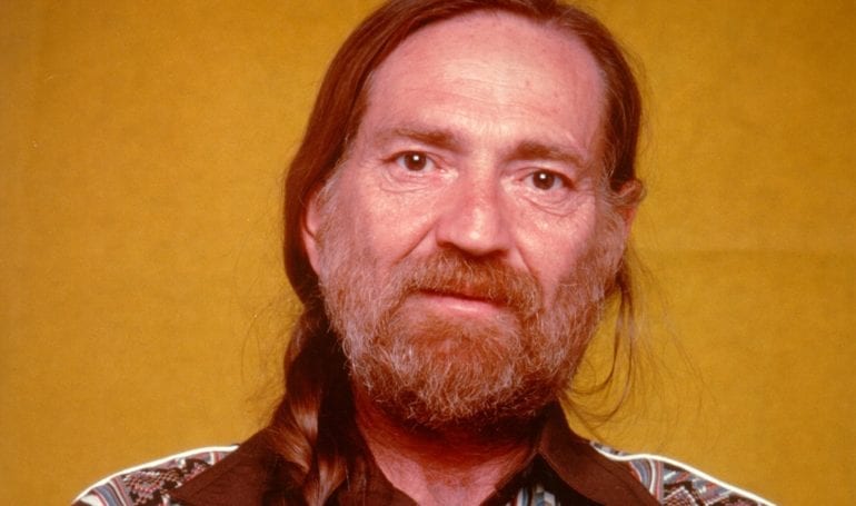 Willie Nelson with a beard