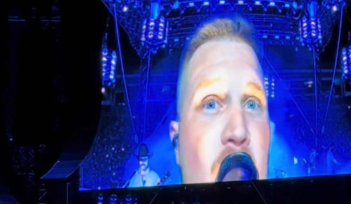 Zach Bryan Earns Viral Response To Hilarious New Fisheye Camera Angle On Concert Video Screen