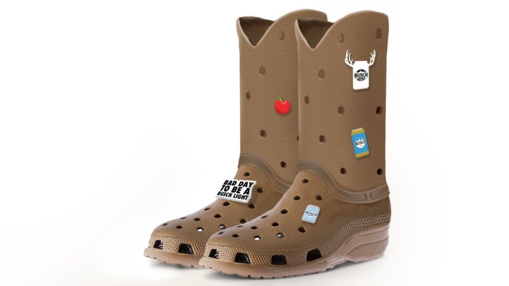 Busch Beer Is Playing With Our Emotions, Teases Cowboy Boot Crocs ...