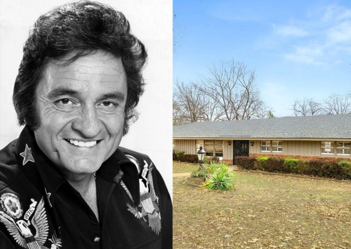 Johnny Cash’s Former Memphis House Is On The Market For Under 500K