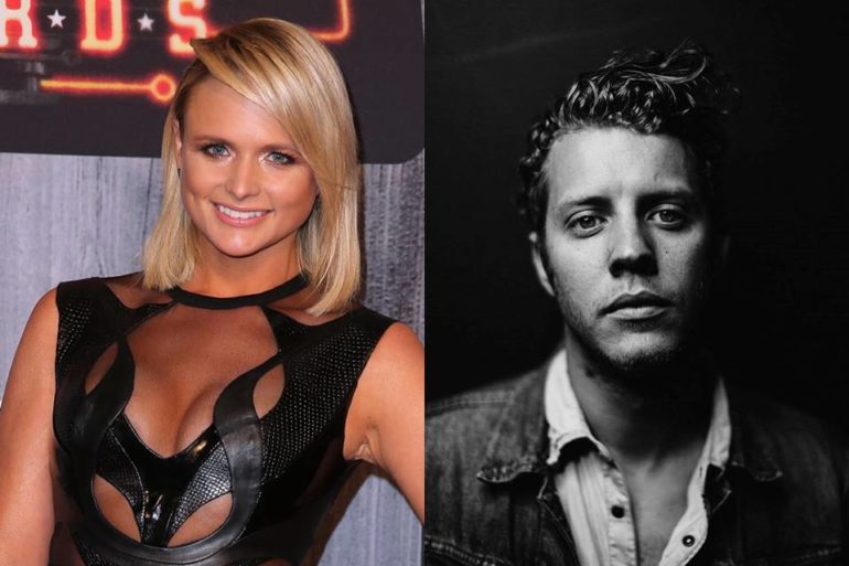 Anderson East, Miranda Lambert are posing for a picture
