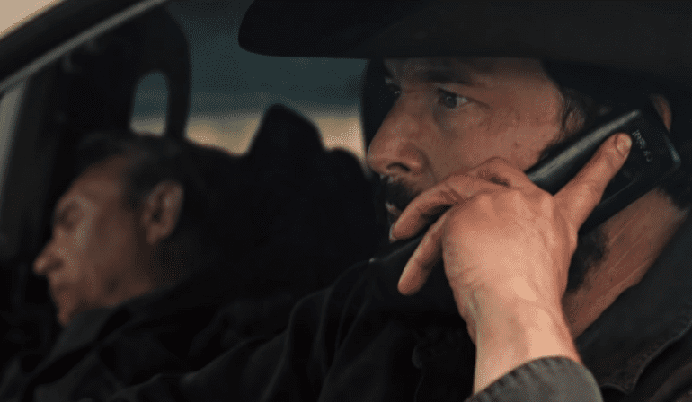 Cole Hauser and KEvin Costner yellowstone